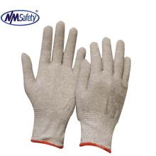 NMSAFETY 13 gauge soft polyester work gloves light weight